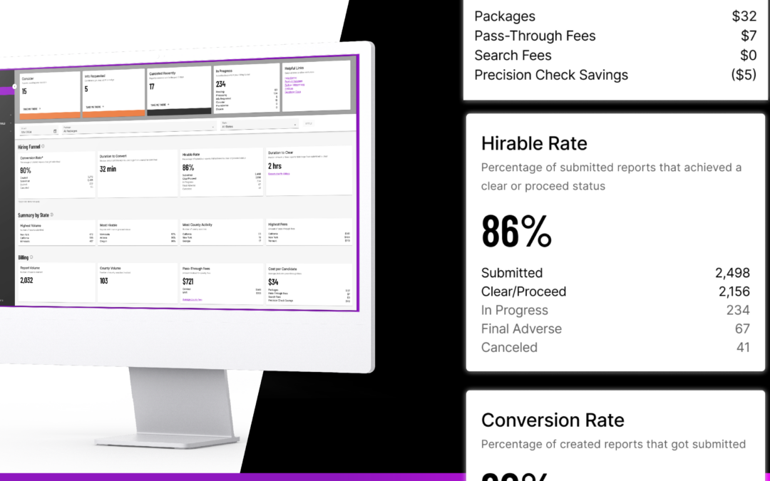 A Background Screening Dashboard Built for Strategic Decision-Making