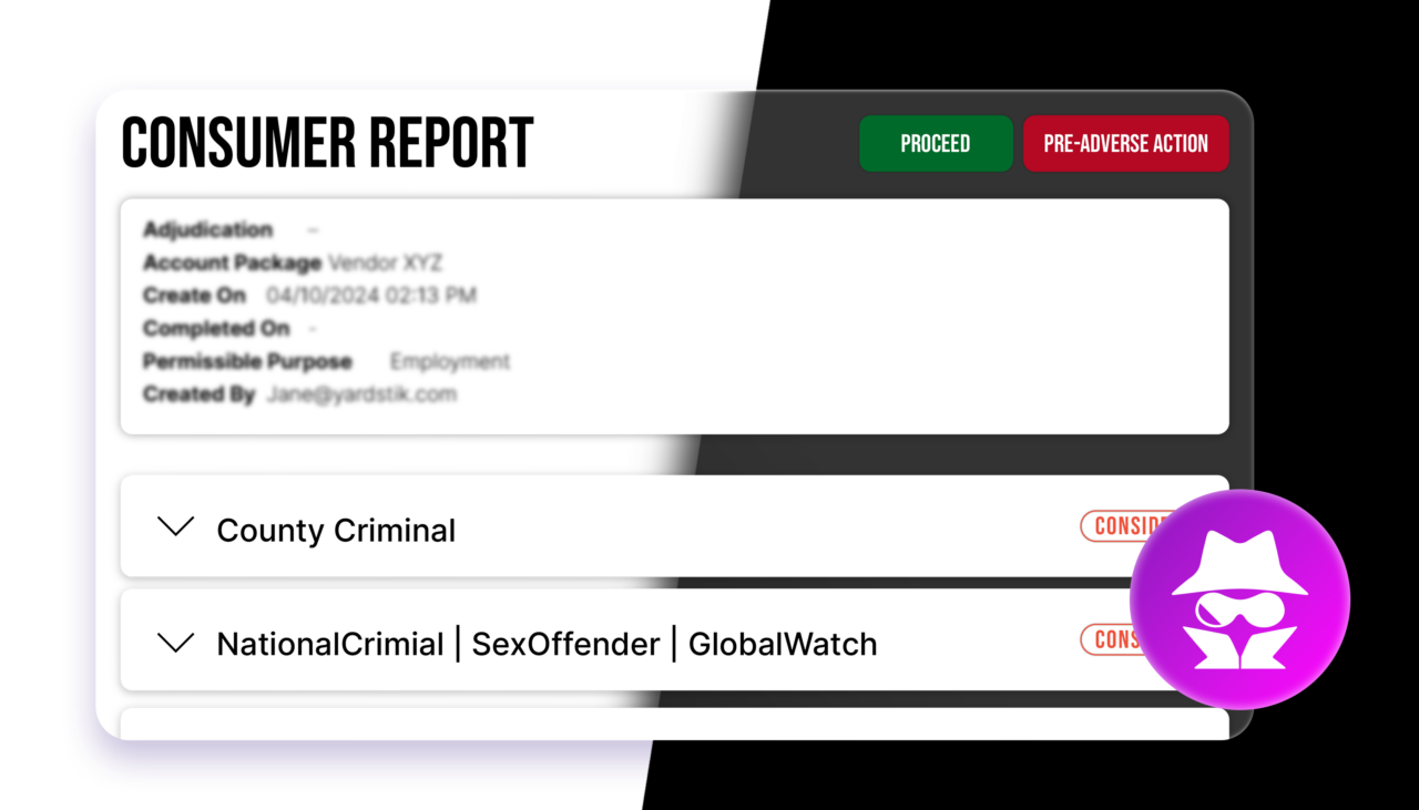 Criminal background checks for employment